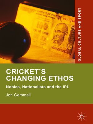 cover image of Cricket's Changing Ethos